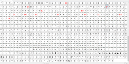 Ongunkan Rune All Letters Font Poster 6