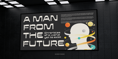 UT Shrounda Font Poster 8