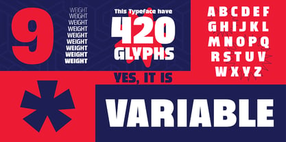 Bigma Font Poster 3
