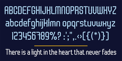 HS Hiba Font Poster 3