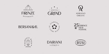 Florensans Font Poster 3