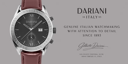 Florensans Font Poster 8