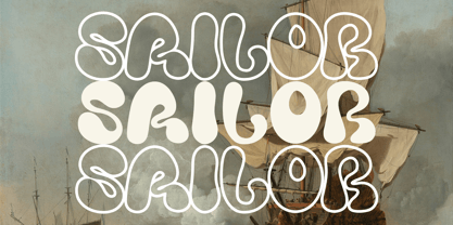 Plumby Vintage Font Poster 6