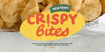 Crispy Bites Font Poster 1