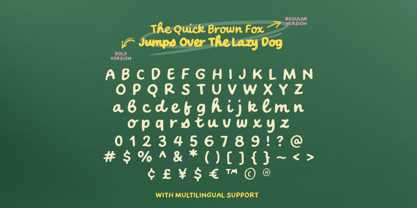 Crispy Bites Font Poster 9