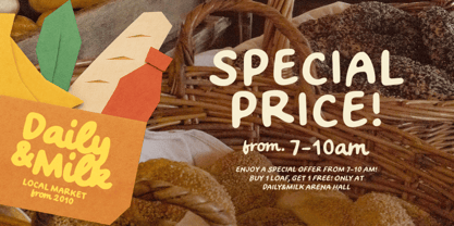 Crispy Bites Font Poster 4