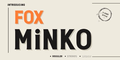 Fox Minko Font Poster 1