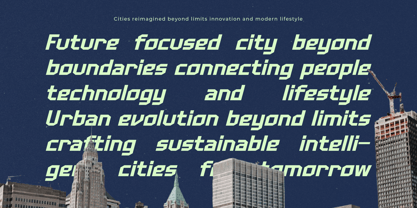 Menscity Font Poster 4