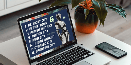 Menscity Font Poster 5