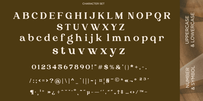 Algirae Font Poster 7