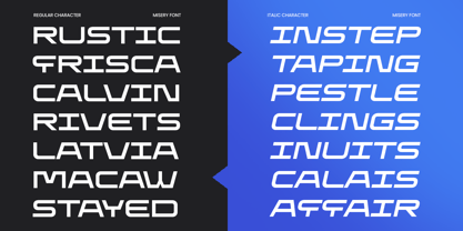 Misery Font Poster 9