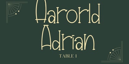 Anya Slab Font Poster 3