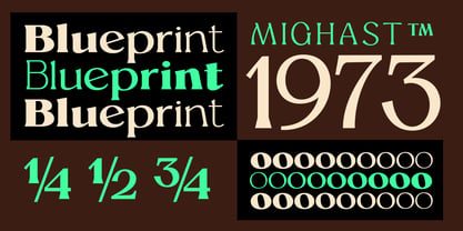 Mighast Font Poster 6