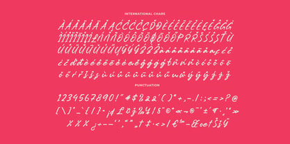 Muslyne Lettavella Font Poster 14