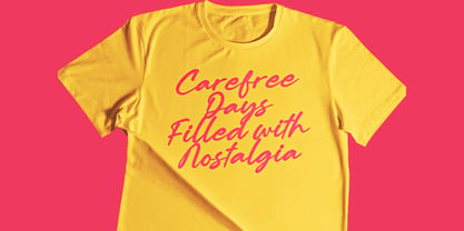 Muslyne Lettavella Font Poster 6