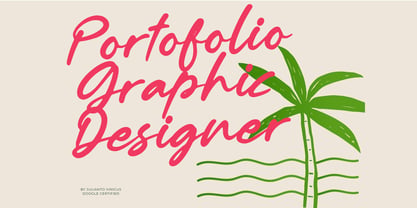 Muslyne Lettavella Font Poster 5