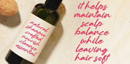 Muslyne Lettavella Font Poster 3