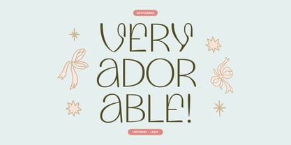 Ventrikel Font Poster 7