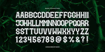 Rotspire Font Poster 10