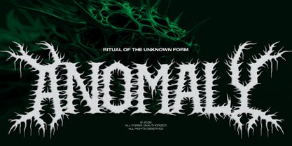 Rotspire Font Poster 2