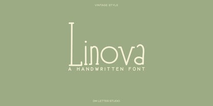 Linova Font Poster 1