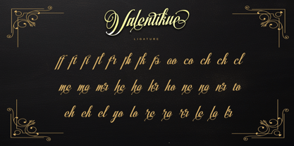 Valentikue Font Poster 13