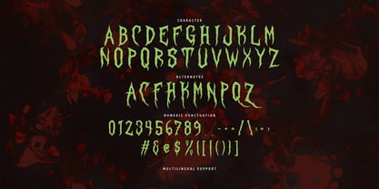 MC Auxzern Font Poster 7