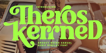MC Theros Kerrned Font Poster 1