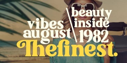 MC Theros Kerrned Font Poster 2