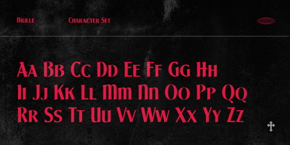 Brille Font Poster 3