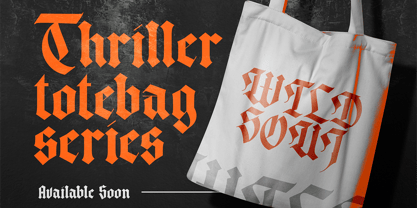 Dark Heritage Font Poster 4