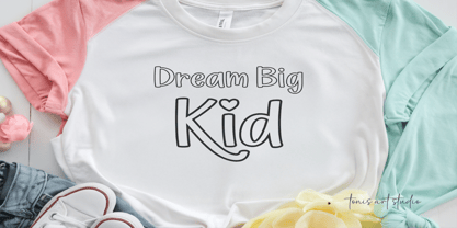 Reaktion Kids Font Poster 9