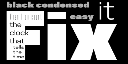 Easy Fix Font Poster 6