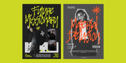 Slopdogz Font Poster 6