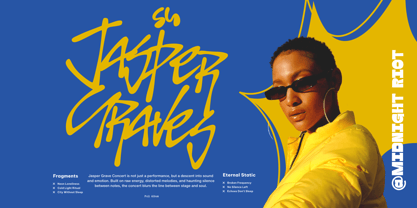 Slopdogz Font Poster 3