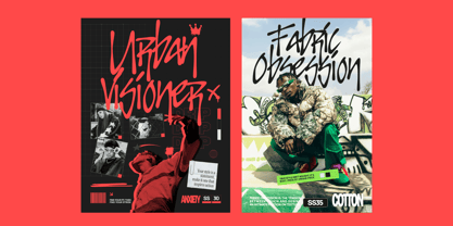 Slopdogz Font Poster 2