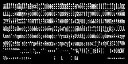 Zloba Font Poster 6