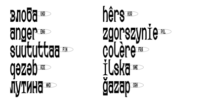 Zloba Font Poster 5