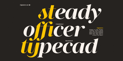 GC Backside Valley Font Poster 13