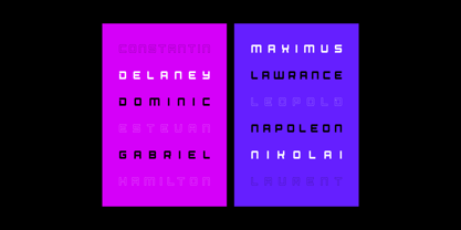 Spacecraft Font Poster 13