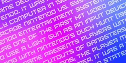 Spacecraft Font Poster 6