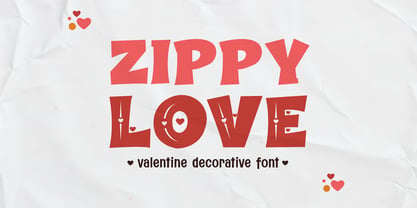 Zippy Love Font Poster 1