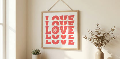 Zippy Love Font Poster 5