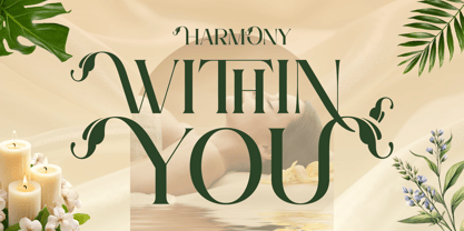 Brideside Font Poster 12