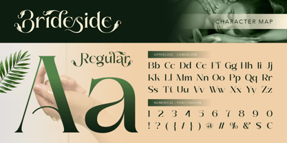 Brideside Font Poster 2