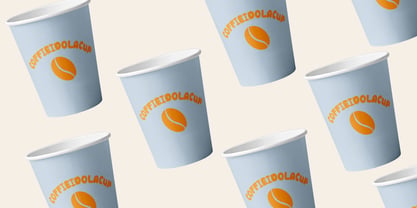 Melted Bean Font Poster 6