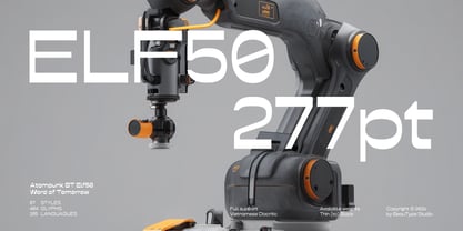 BT Elf50 Font Poster 3