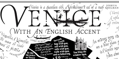 Acqua Aldina Font Poster 1