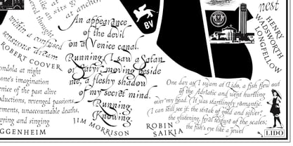 Acqua Aldina Font Poster 3