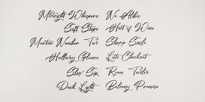 Lumynella Calligraph Font Poster 7